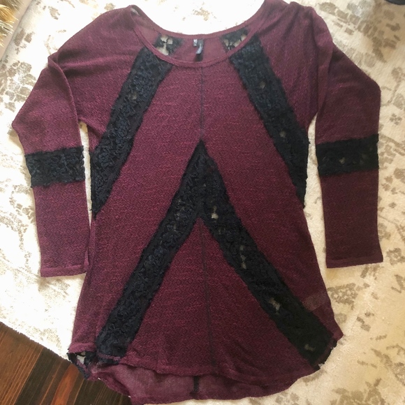 Maurices Sweaters - Maurice's Women's Burgundy Sweater  0310
